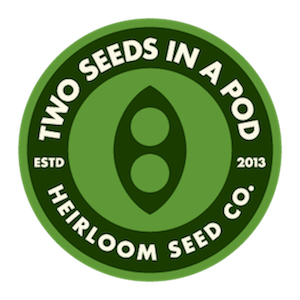 Two seeds in a pod logo